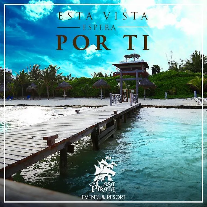 Casa Pirata Βίλα Puerto Morelos